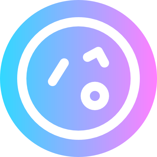 placa de petri Super Basic Rounded Circular icono