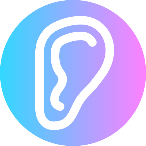 耳 Super Basic Rounded Circular icon