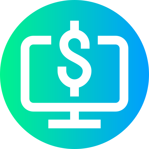 Online payment Super Basic Straight Circular icon