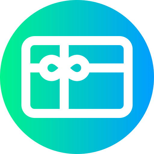 Gift card Super Basic Straight Circular icon