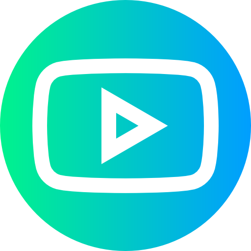 youtube Super Basic Straight Circular icon