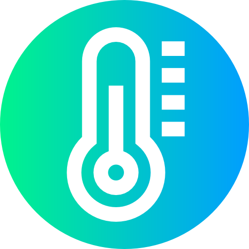 温度計 Super Basic Straight Circular icon