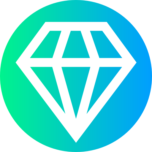 diamante Super Basic Straight Circular icona