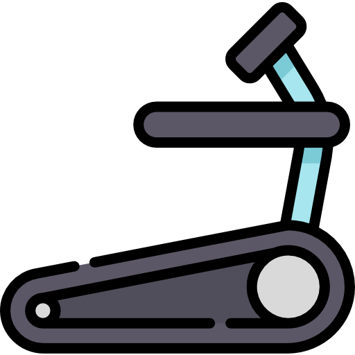 Treadmill Kawaii Lineal color icon
