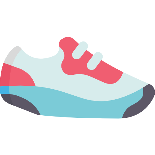 sneakers Kawaii Flat icoon