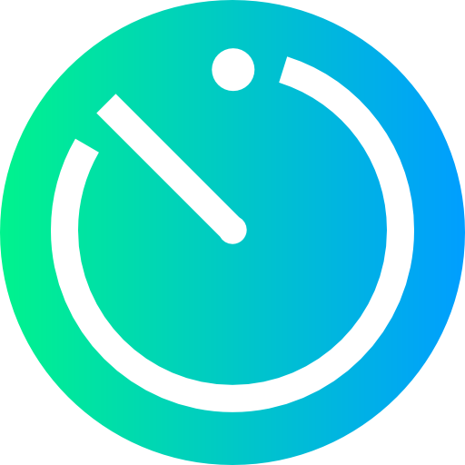 Timer Super Basic Straight Circular icon