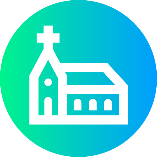 Church Super Basic Straight Circular icon