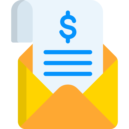 Paycheck Generic color fill icon