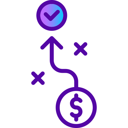 Money strategy Generic gradient lineal-color icon