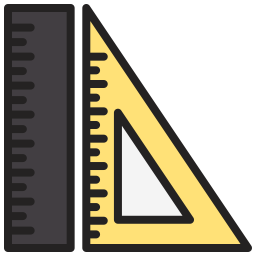 Ruler Generic color lineal-color icon