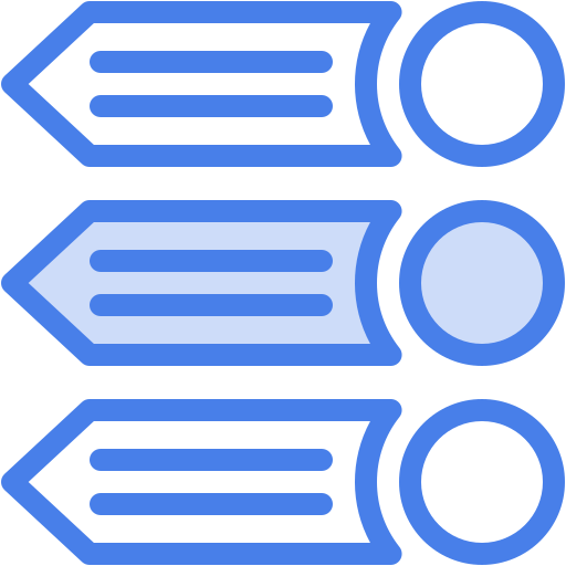 pasos Generic color lineal-color icono