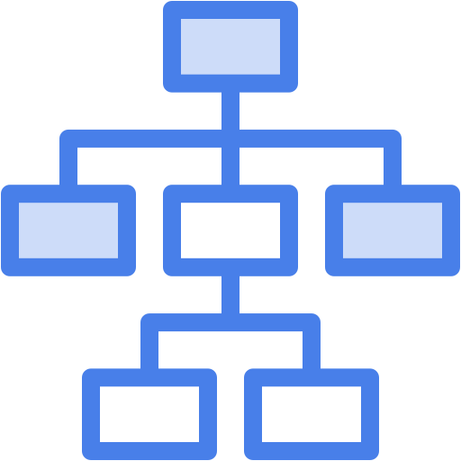 순서도 Generic color lineal-color icon