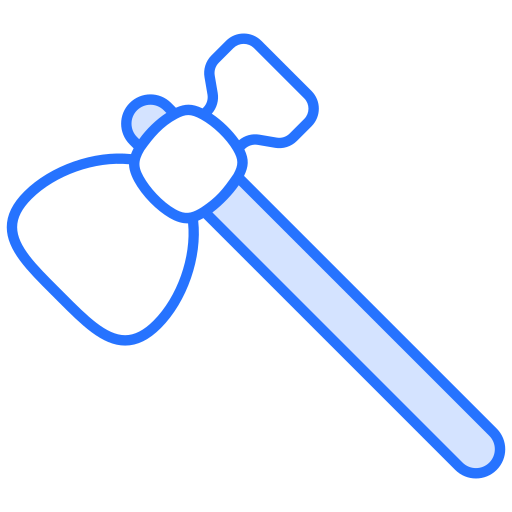 Axe Generic color lineal-color icon