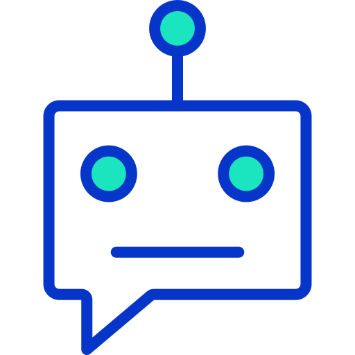 chat-bot Generic color lineal-color icon