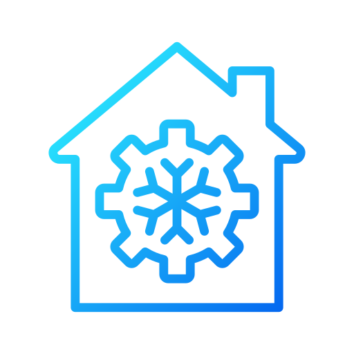 Cooling system Generic gradient outline icon