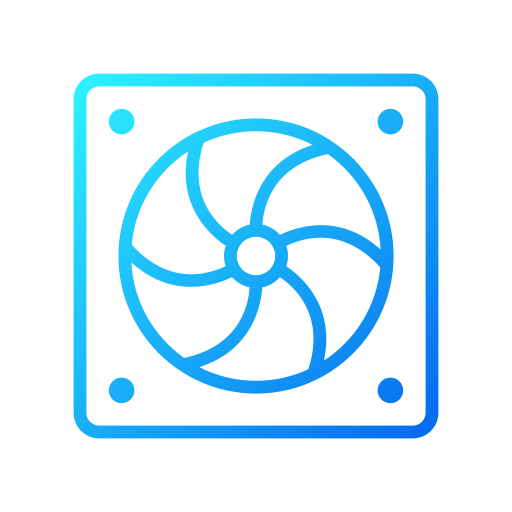 Vent Generic gradient outline icon