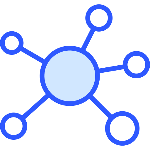 connessione Generic color lineal-color icona