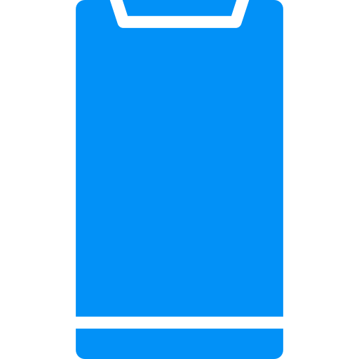 mobiltelefon Generic color fill icon