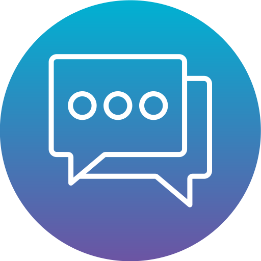 Chatting Generic gradient fill icon