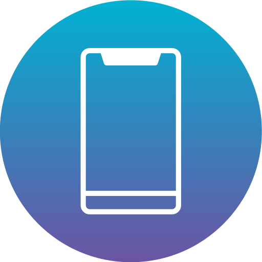 携帯電話 Generic gradient fill icon