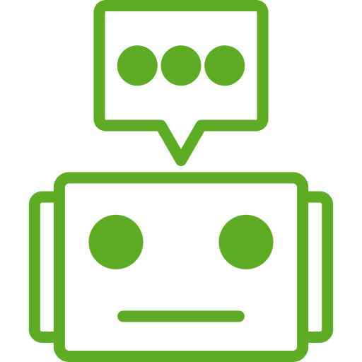 Chat bot Generic color fill icon