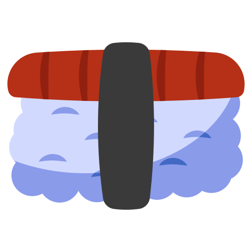 Sushi Generic color fill icon