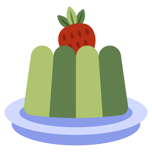 torta di gelatina Generic color fill icona