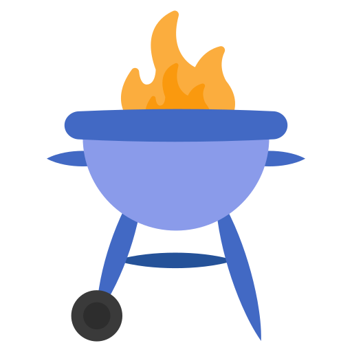 barbecue Generic color fill icona