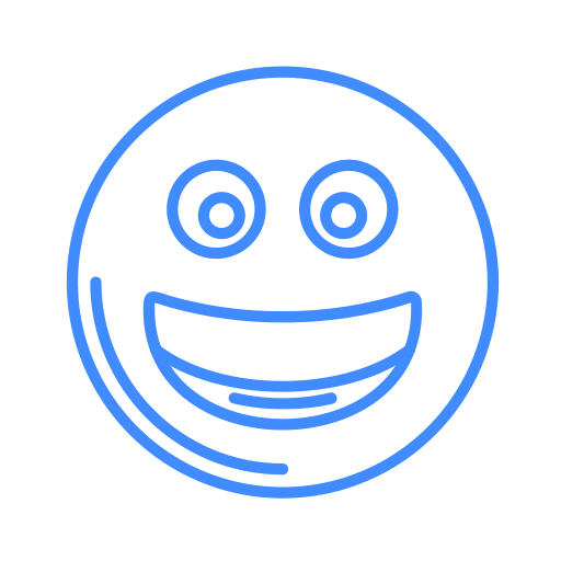 sourire Generic color outline Icône