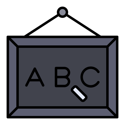 Blackboard Generic color lineal-color icon