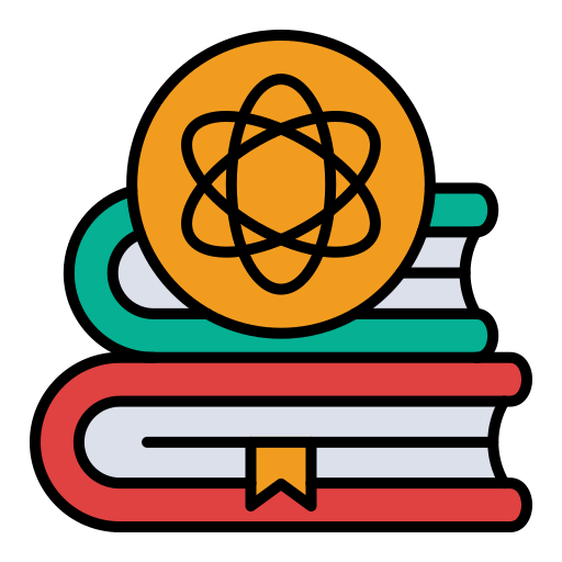 Science book Generic color lineal-color icon