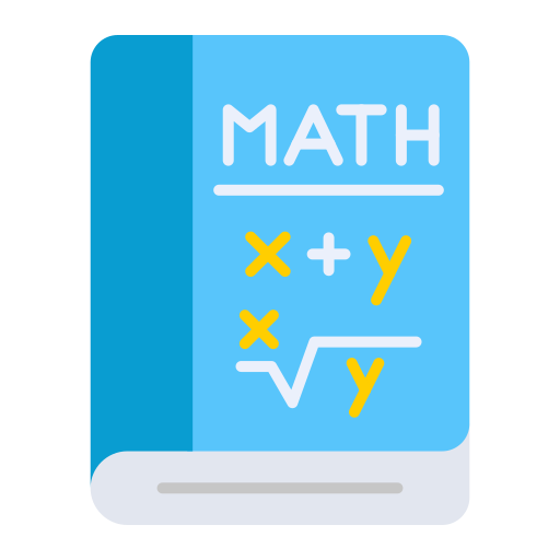 mathe buch Generic color fill icon