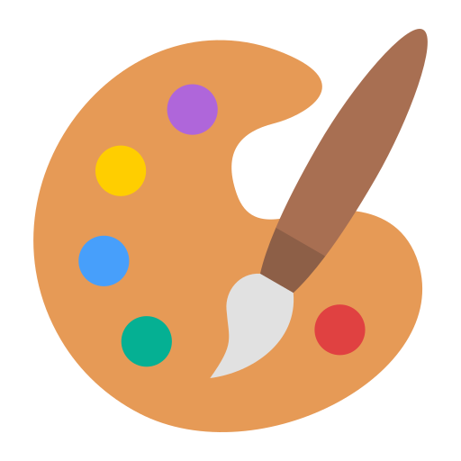 カラーパレット Generic color fill icon