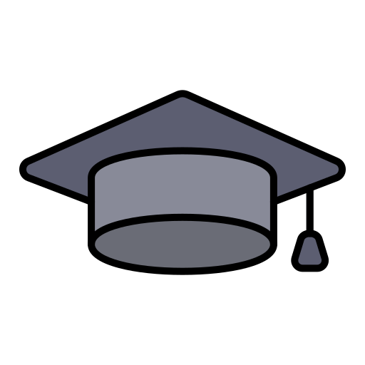 卒業帽 Generic color lineal-color icon