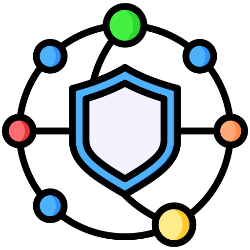 cyberbeveiliging Generic color lineal-color icoon