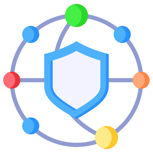 la seguridad cibernética Generic color fill icono