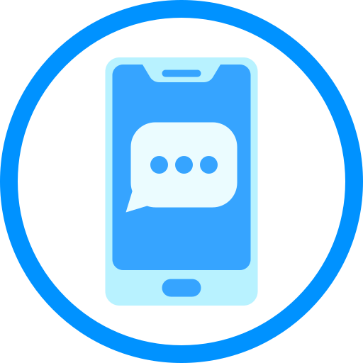 Phone message Generic color fill icon
