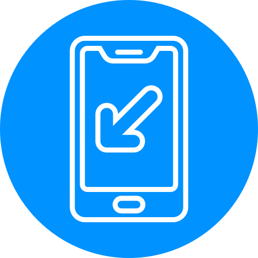 Incoming call Generic color fill icon