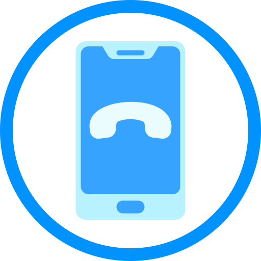 Phone call end Generic color fill icon