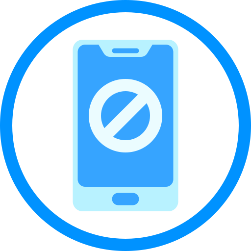 Blocked call Generic color fill icon