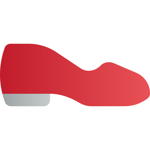 płaskie buty Generic gradient fill ikona