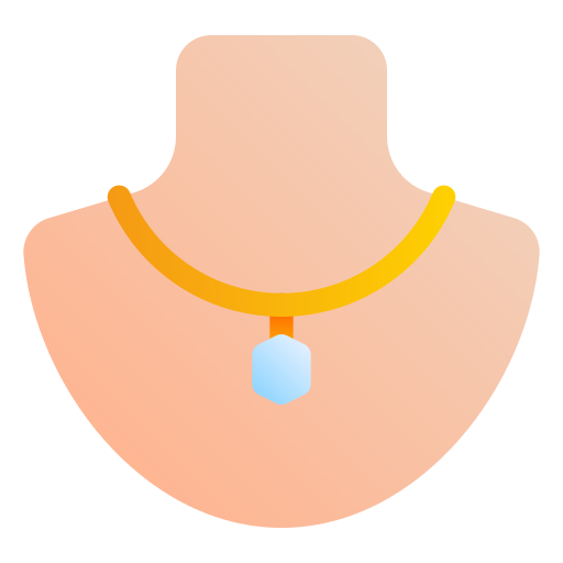 Necklace Generic gradient fill icon