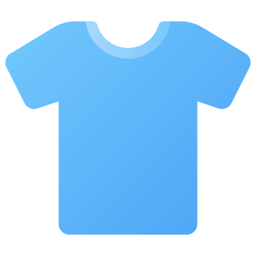 Tshirt Generic gradient fill icon