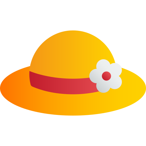 Солнечная шляпа Generic gradient fill иконка