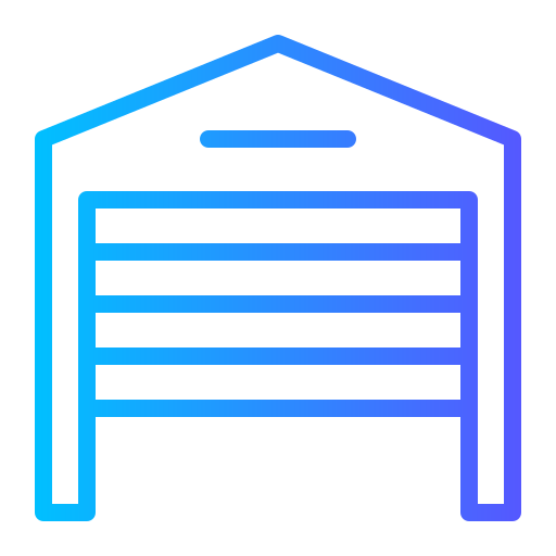 Garage Generic gradient outline icon
