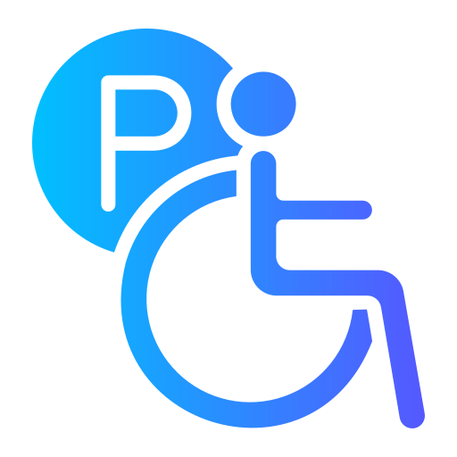 Инвалидность Generic gradient fill иконка