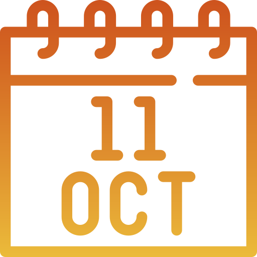 oktober Generic gradient outline icoon