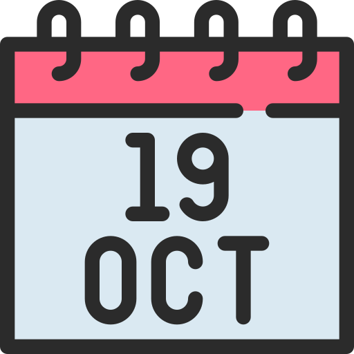 październik Generic color lineal-color ikona