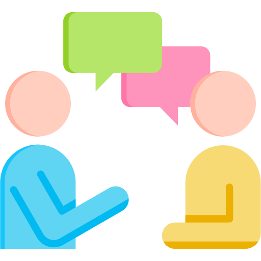 Interview Generic color fill icon