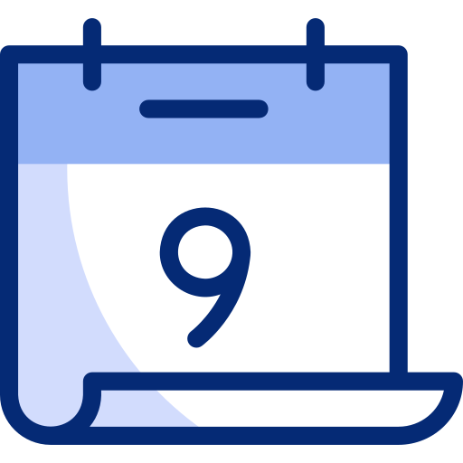 Calendar Basic Accent Lineal Color icon